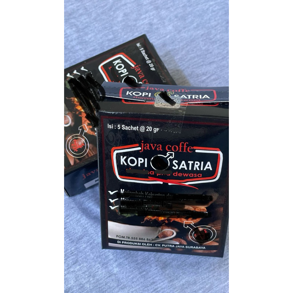 java kopi satria st*mina pembakar energi 100% original