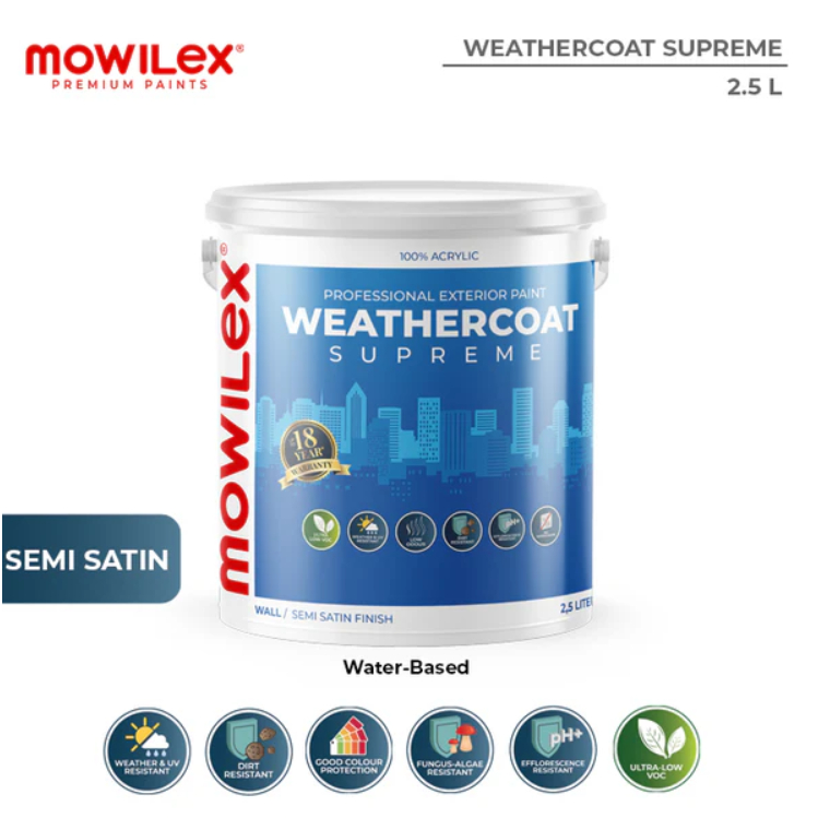 MOWILEX WEATHERCOAT SUPREME 1624 SKYLIGHT - 2.5 LT