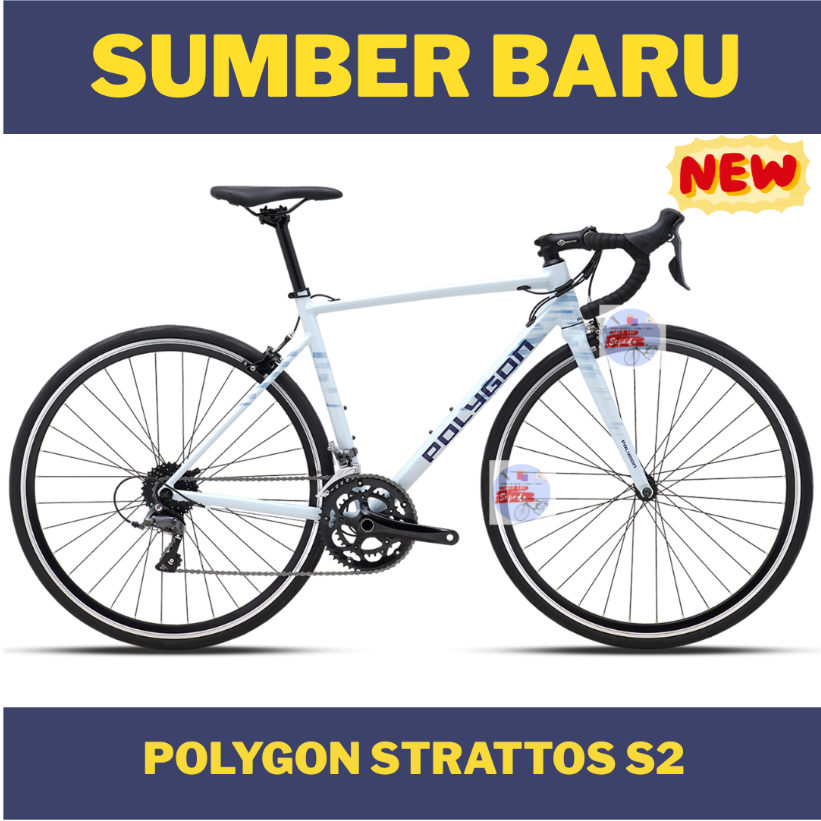Sepeda Balap Roadbike Polygon Strattos S2 New Promo