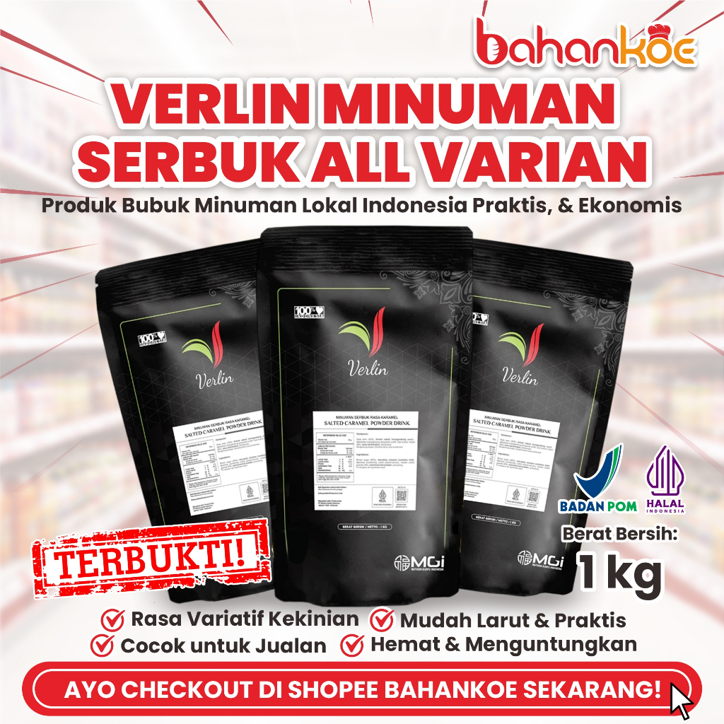 VERLIN MINUMAN SERBUK 1KG ALL VARIAN