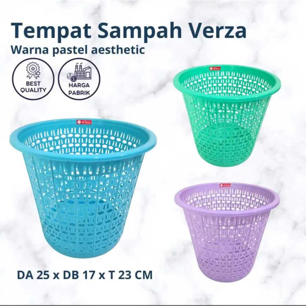 TEMPAT SAMPAH VERSA / tempat sampah kecil / TEMPAT SAMPAH PLASTIK / TEMPAT SAMPAH WARNA WARNI