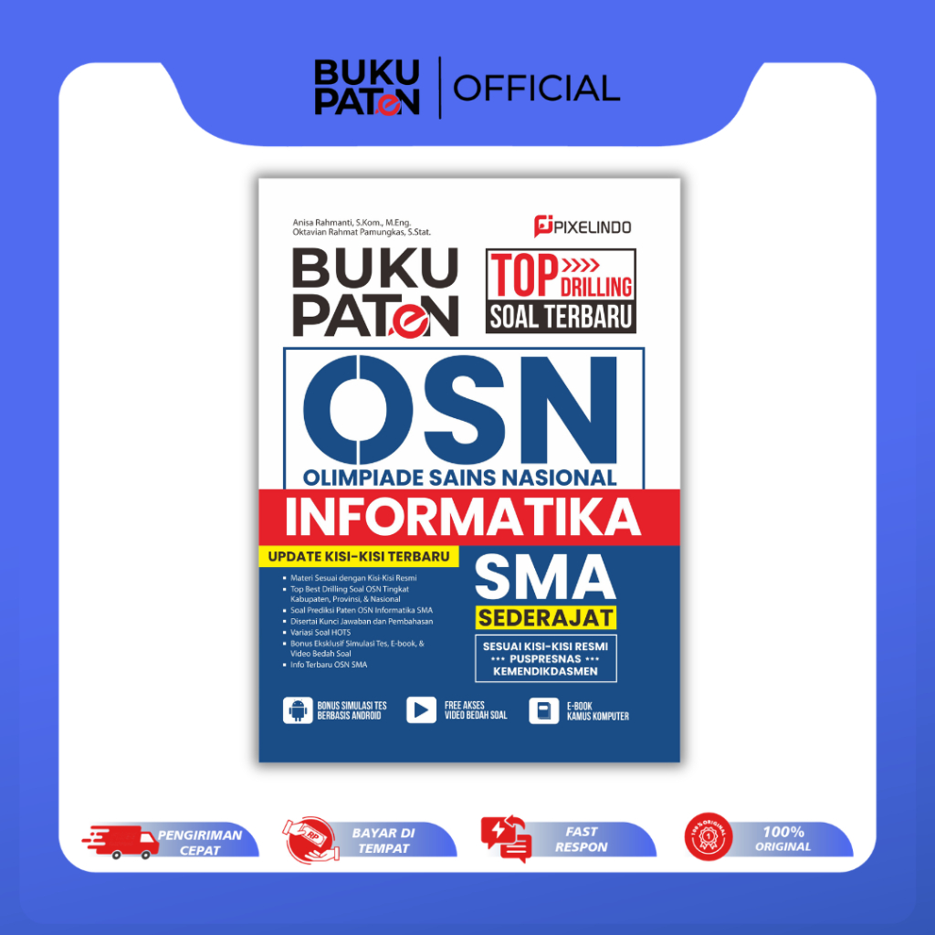 BUKU PATEN Olimpiade Sains Nasional Informatika SMA/MA (OSN Informatika SMA/MA)