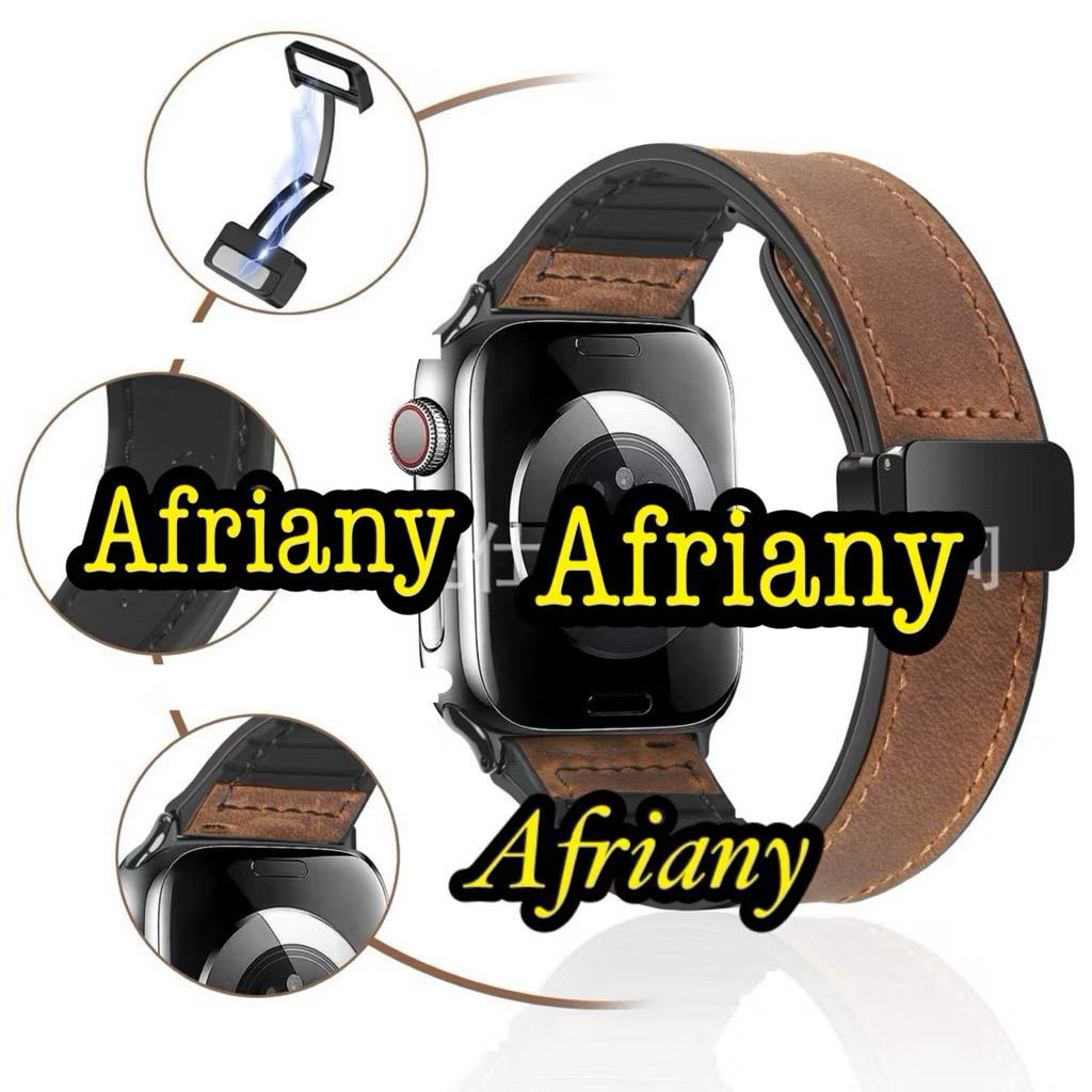 Strap Silicone Tali Magnetic Kulit Smartwatch Olike Meta S1/Olike Meta S1 1ATM/Olike Meta S1 Lite/Ol