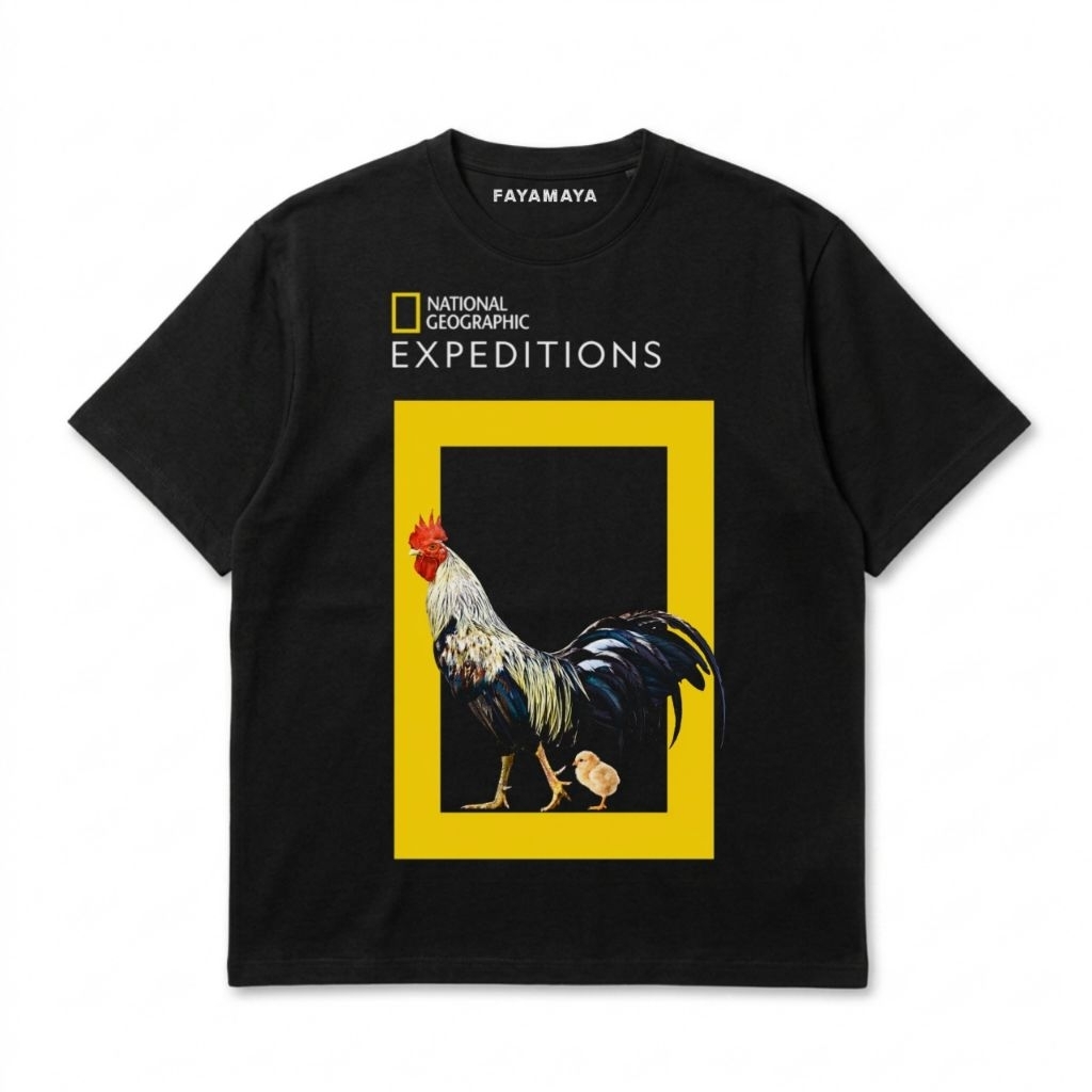 FAYAMAYA | TSHIRT KAOS PARODI NAT GEO EXCLUSIVE
