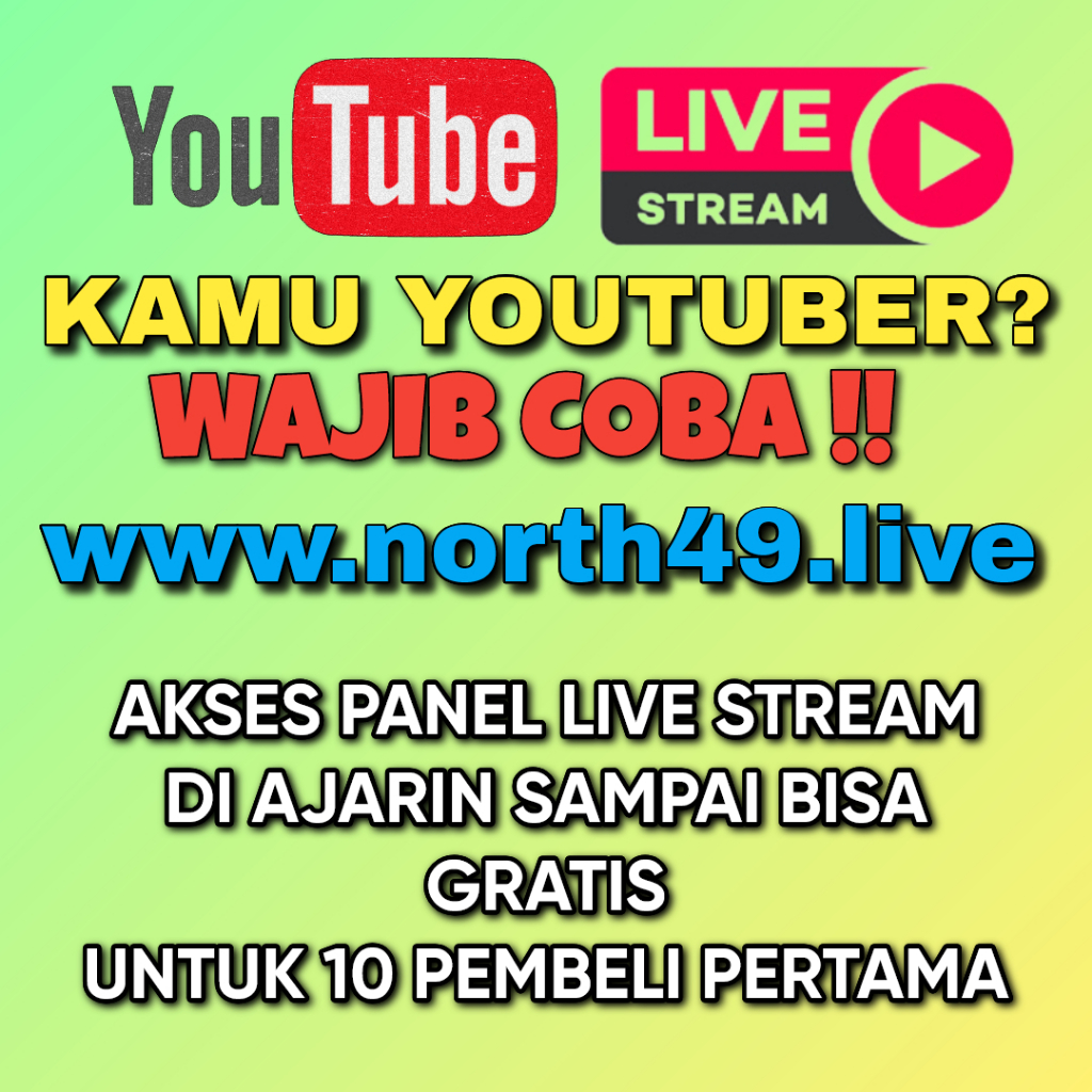 RAHASIA LIVE YOUTUBE 24 JAM TANPA PERLU NYALAKAN KOMPUTER KERJAM JAM TAYANG CEPAT