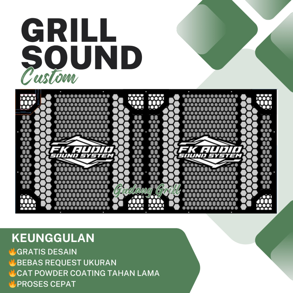 Grill sound Costum Model JBL