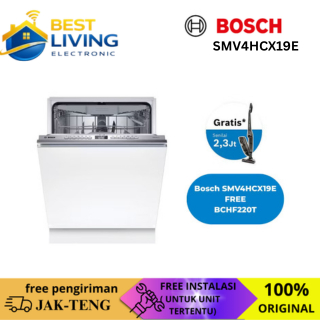 Bosch SMV4HCX19E Fully-Integrated Dishwasher / Mesin Pencuci Piring Bosch Dishwasher Built-in SMV4HC