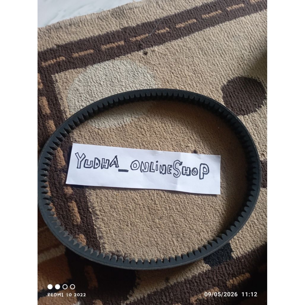 Vanbelt bekas copotan motor beat
