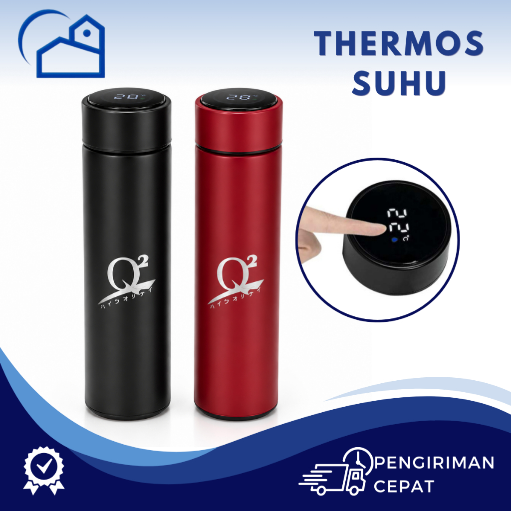 HOMESTATION - Termos Suhu Air Panas Led Display Suhu Temperatur/ Smart Termos Digital LED 6145