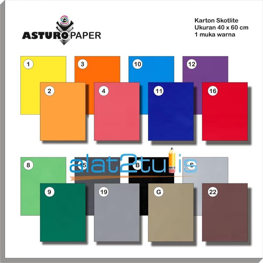 Asturo Skotlite paper 40 x 60 cm Karton
