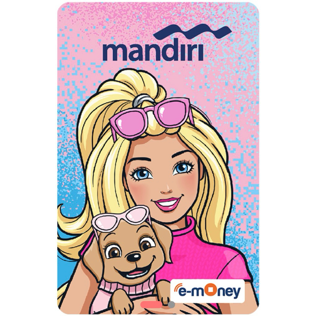 Barbie E-Money Card Limited Edition by Mandiri