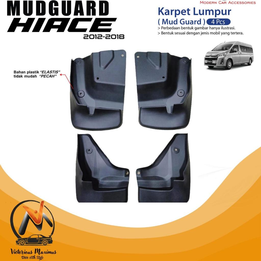 Karpet Lumpur Hiace 2012 - 2018