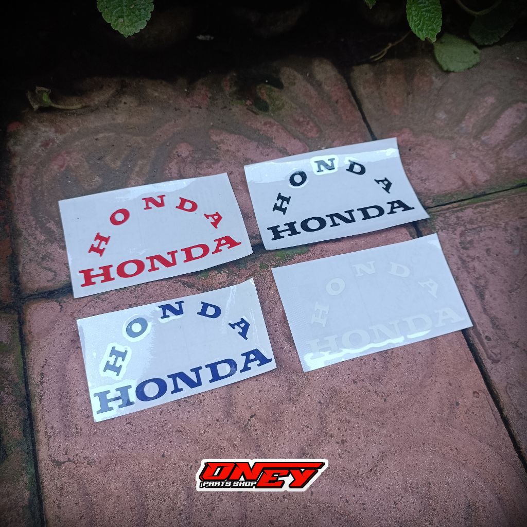Stiker Cutting Blok Bak Mesin Kiri Kanan Blok Oli Blok Magnet Honda Astrea Grand, Supra Lama, Supra 