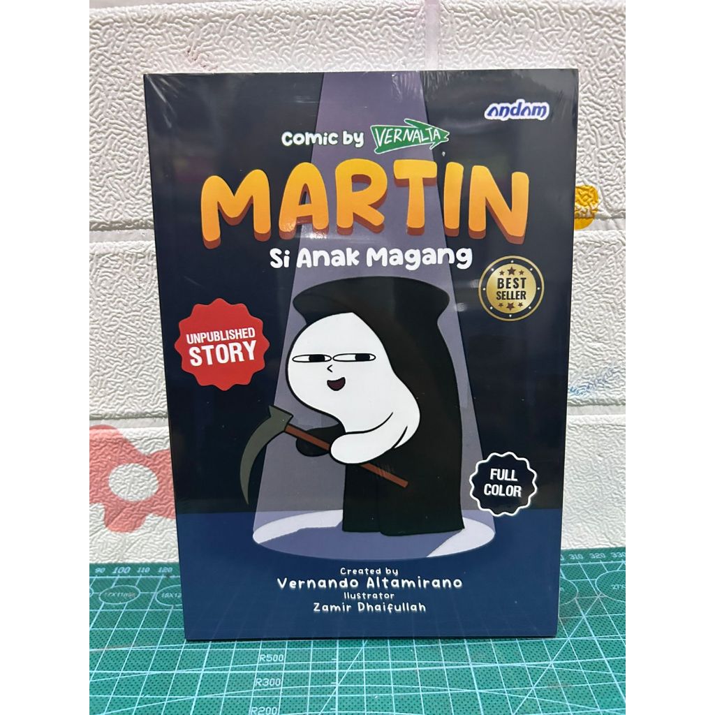 KOMIK MARTIN : SI ANAK MAGANG (Komik by Vernalta)