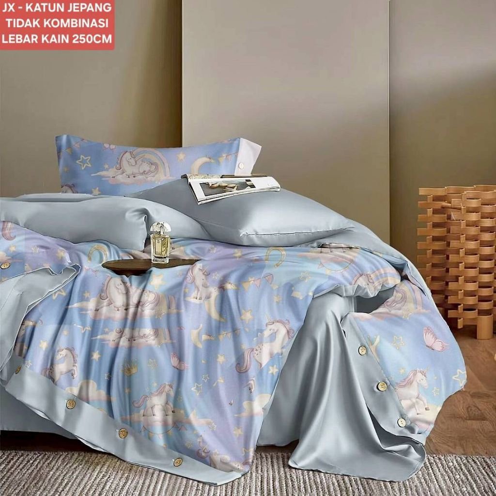 TOKO JAYATEX KAIN SPREI BAHAN KATUN JEPANG ANAK FULL KATUN IMPORT ADEM DAN HALUS, METERAN