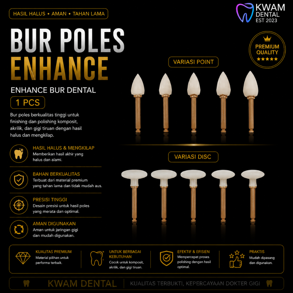 Bur Poles Enhance Point/Enhance Bur Dental 1 pcs