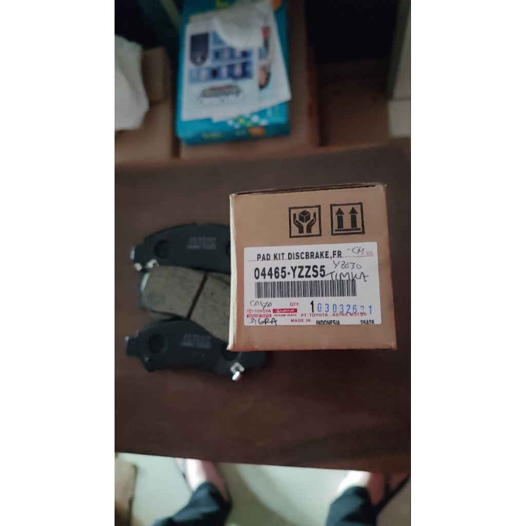 Brake Pad Kanvas Rem Depan Calya Sigra ASLI ORI 100%