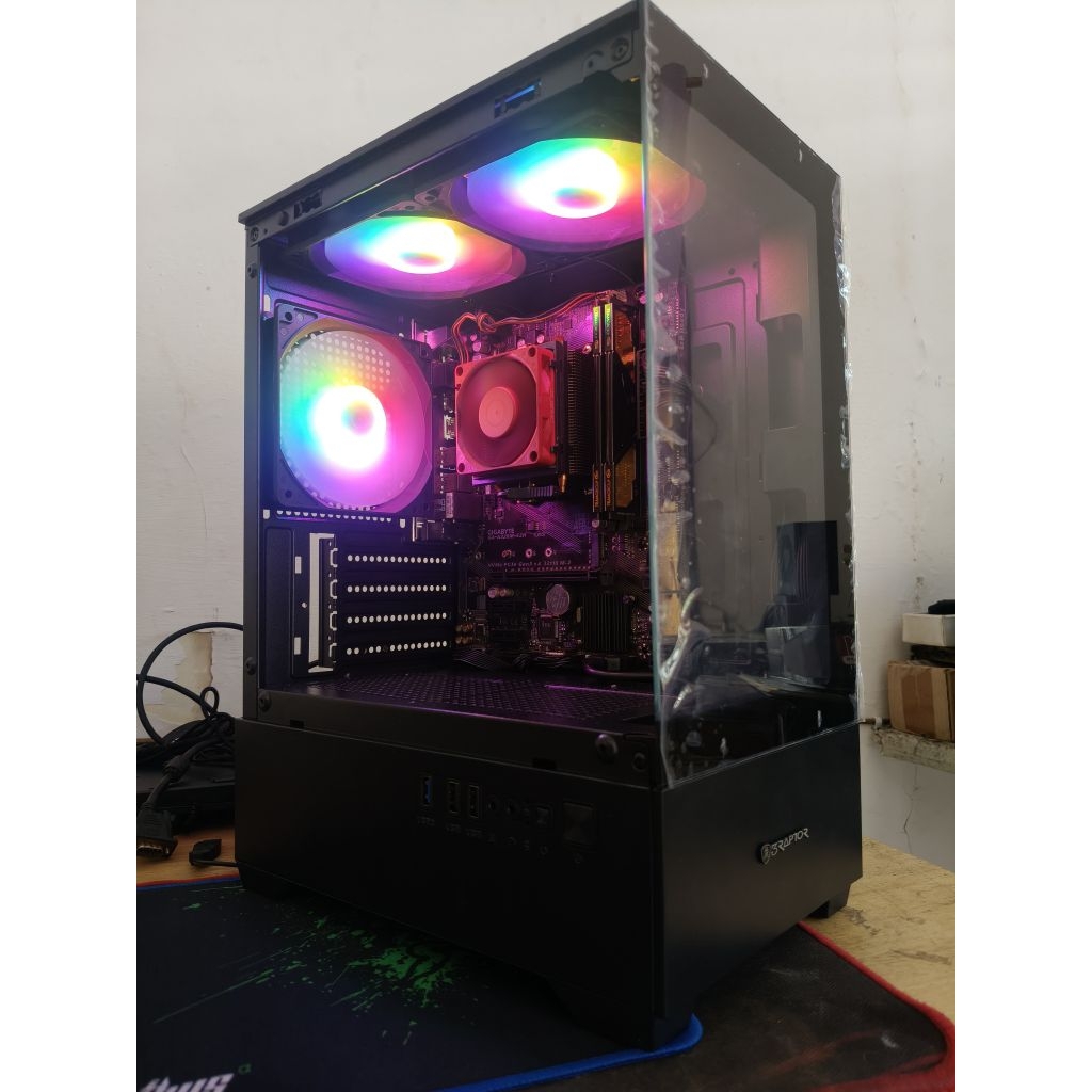 KOMPUTER PC GAMING A8 7600 RAM 8GB WINDOWS 10 SIAP PAKAI