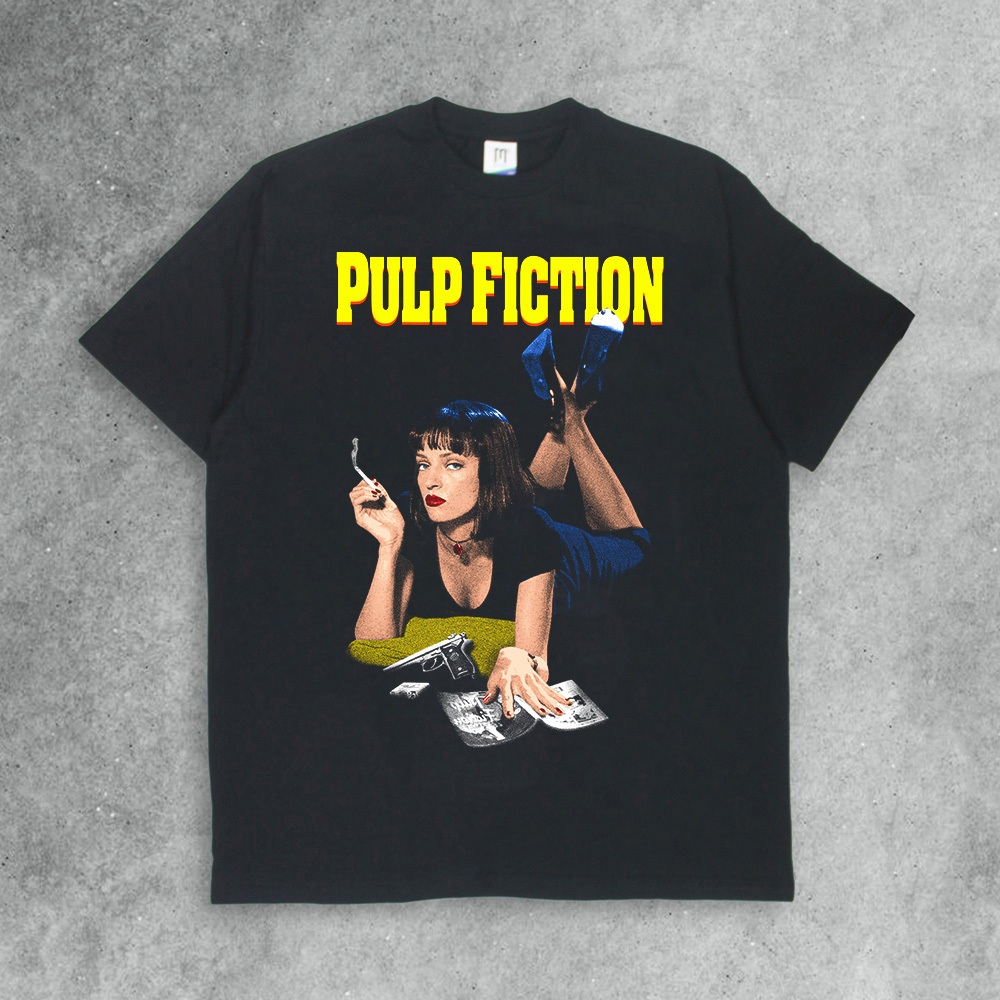 Kaos Pulp Fiction Tshirt Mercandise