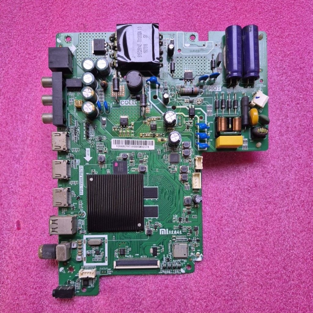MB MainBoard Tv Led MI XIAOMI L32M5-AN Soket Besar