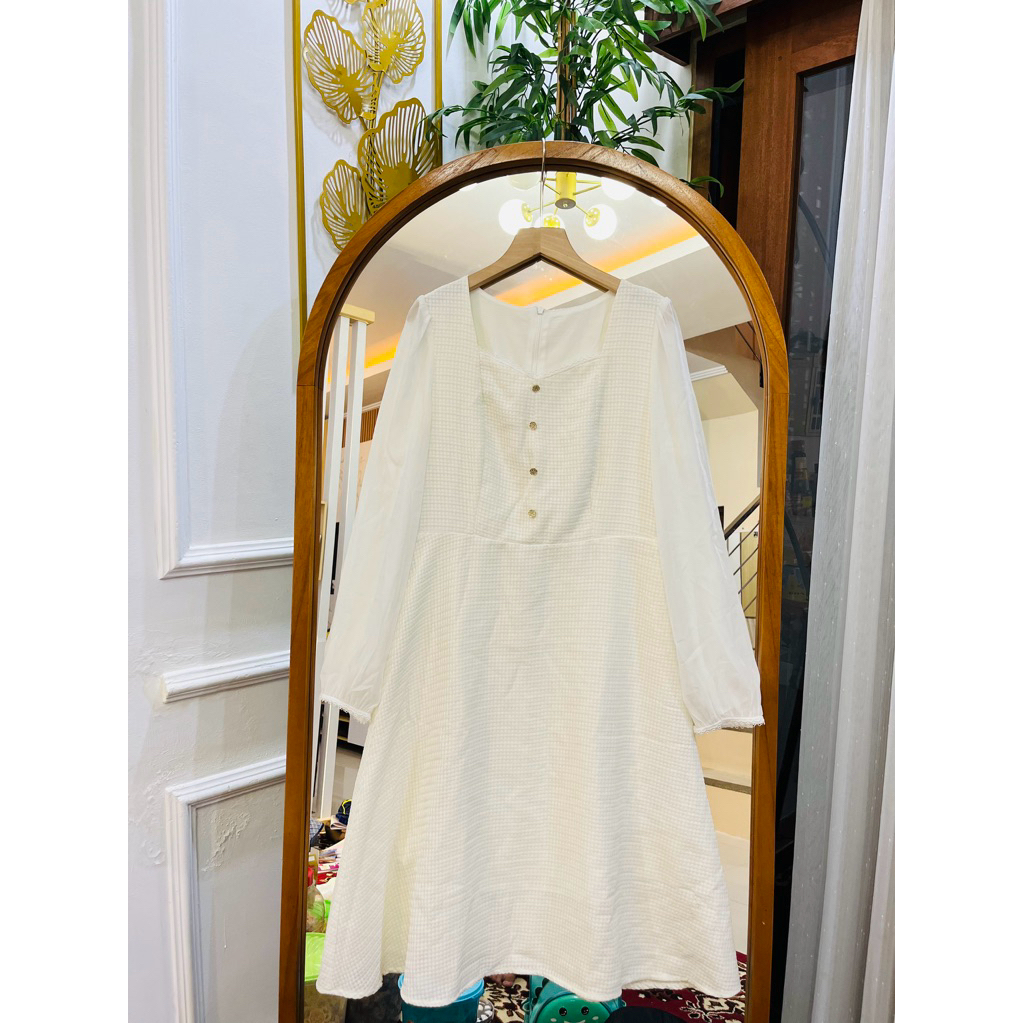 WHITE KOREAN DRESS