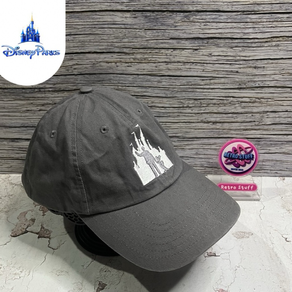 Topi Disney Magic Kingdom Gray Original Disney Parks