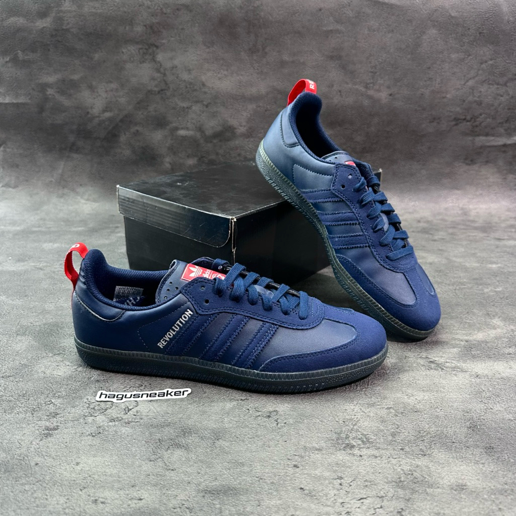 ADIDAS OAR X NER SAMBA ADV [NAVY] #IG7925 HAGUSNEAKER GARANSI 100% ORIGINAL