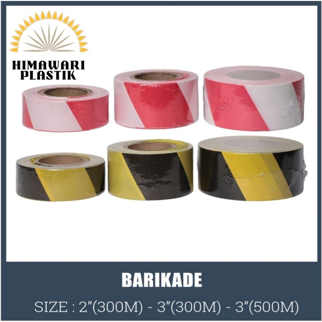 Police line / Barikade / Garis Polisi Merah Putih