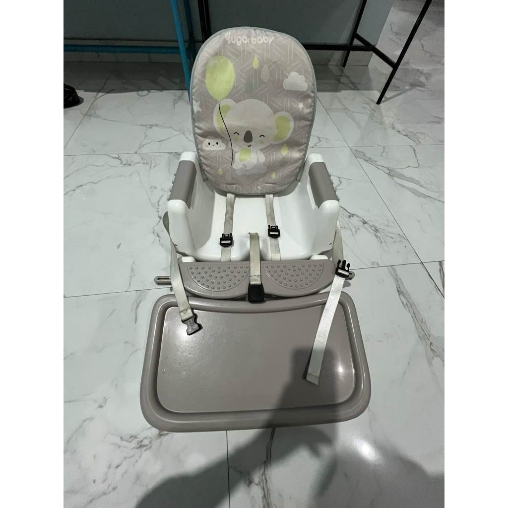 preloved baby high chair sugar baby