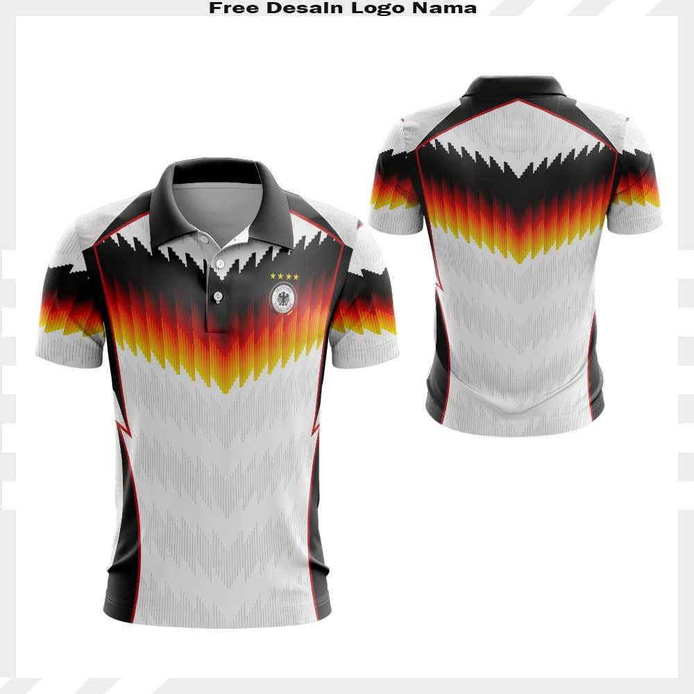Baju Kaos Polo Jersey Sepak Bola Jerman Piala Dunia 2026