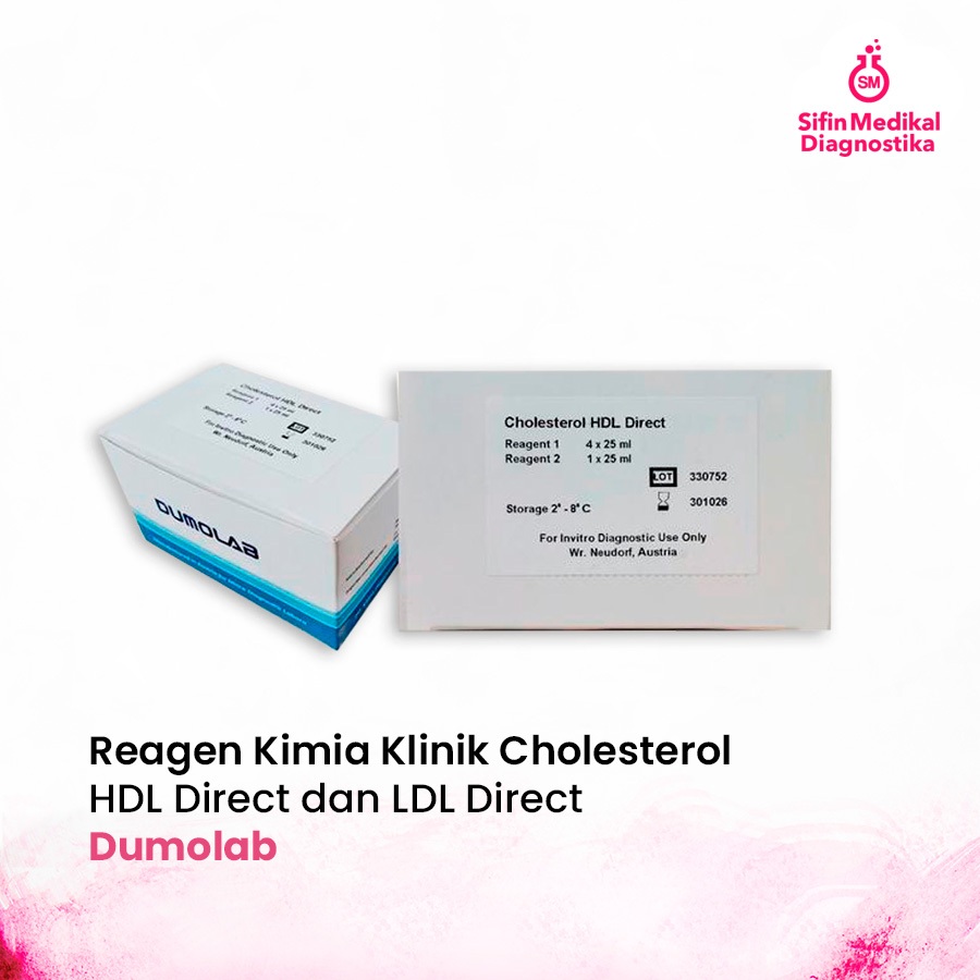 Reagen Kimia Klinik Cholesterol HDL Direct dan HDL Direct Dumolab