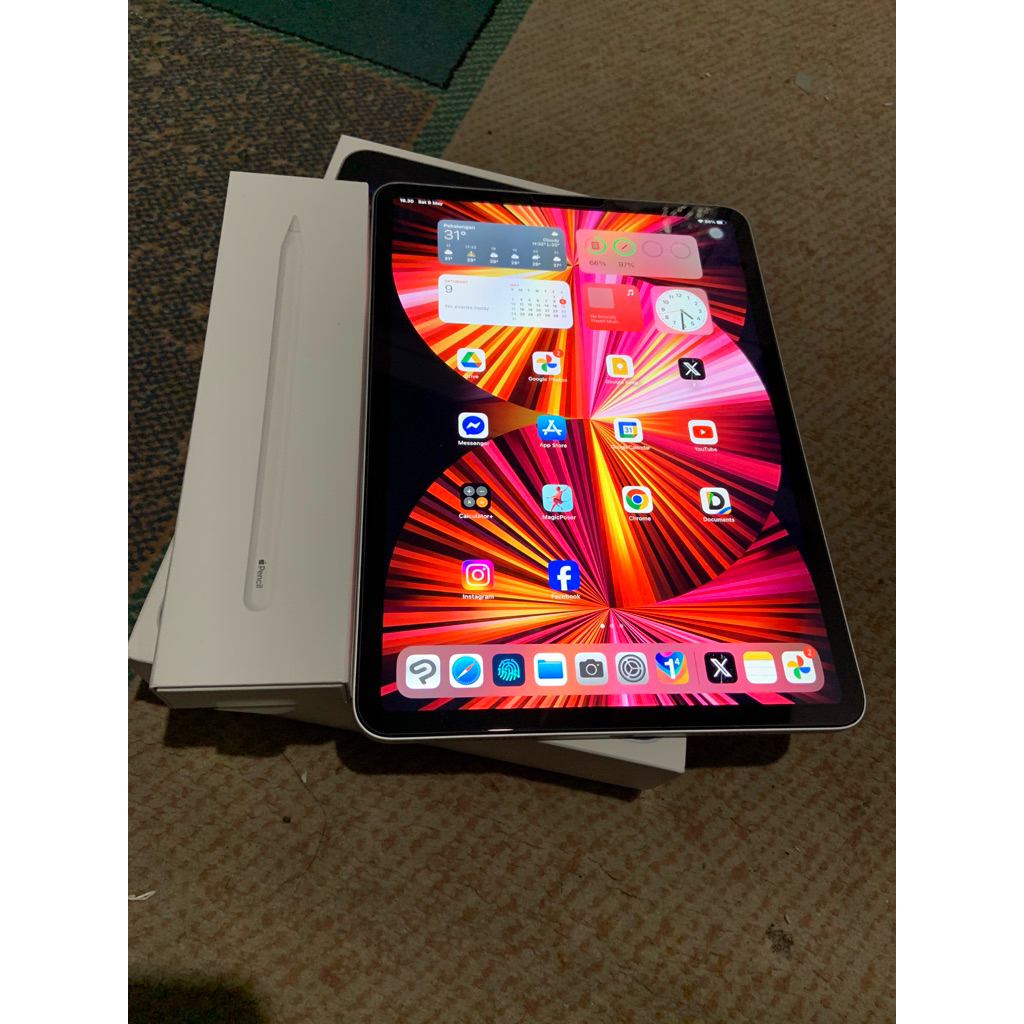 Fullset Ipad pro m1 256Gb include apple pencil