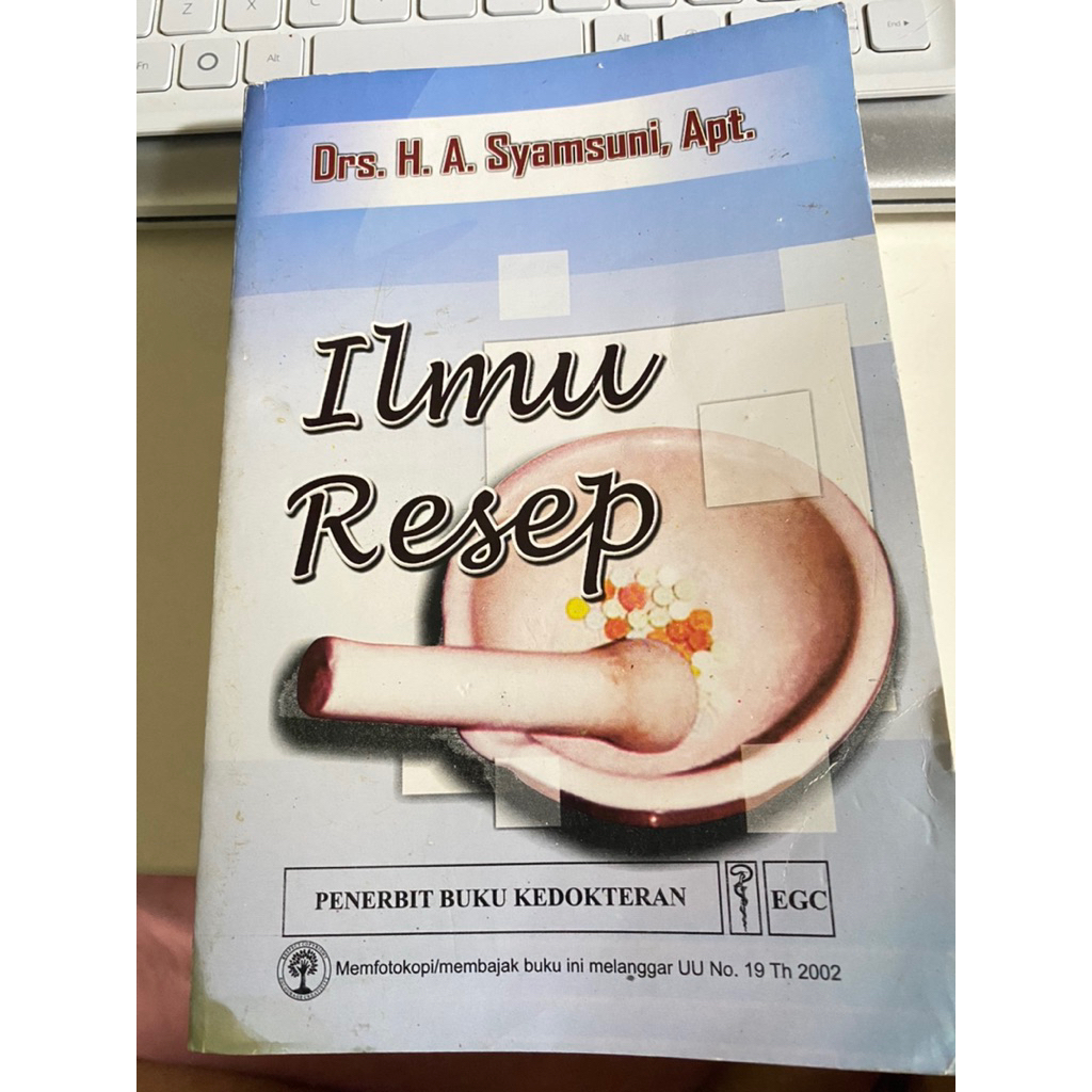buku ilmu resep