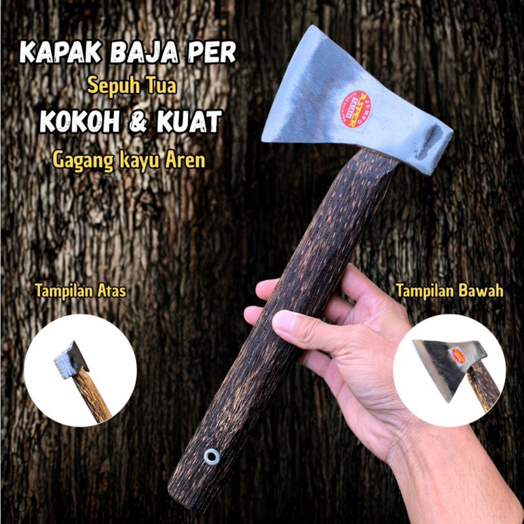 kapak besar premium perkakas bangunan full baja siap pakai