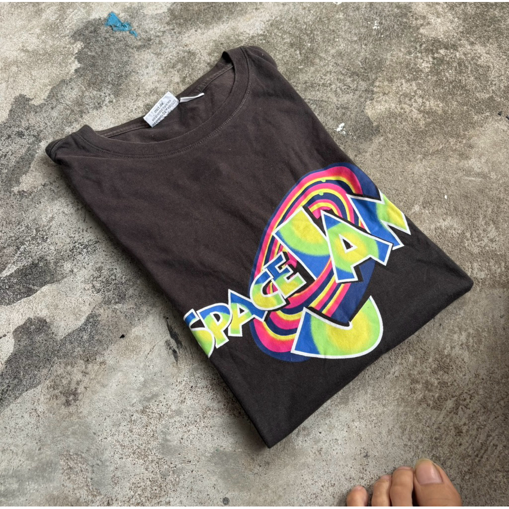 Tshirt Film Space Jam Colour Black