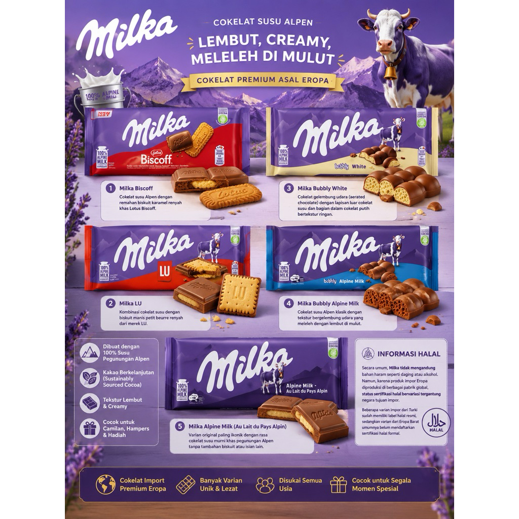 Coklat Milka Mesir