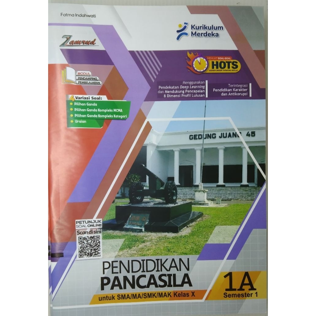 LKS SMA SMK MA PENDIDIKAN PANCASILA PKN KELAS 10 11 SEMESTER 1 KURIKULUM MERDEKA