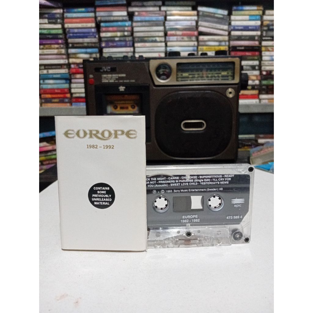 Kaset pita EUROPE (1982-1992,)