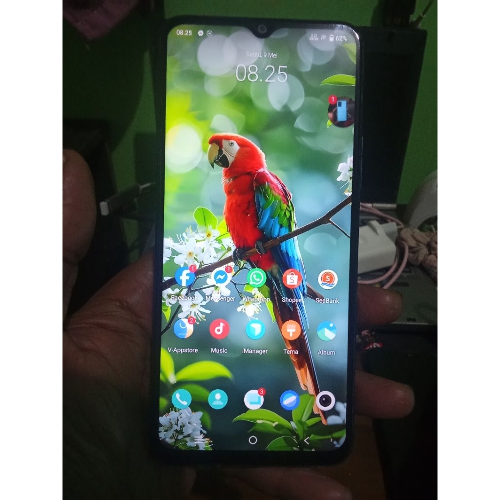 Vivo Y15s Ram 3/32 Android v.12 Bekas