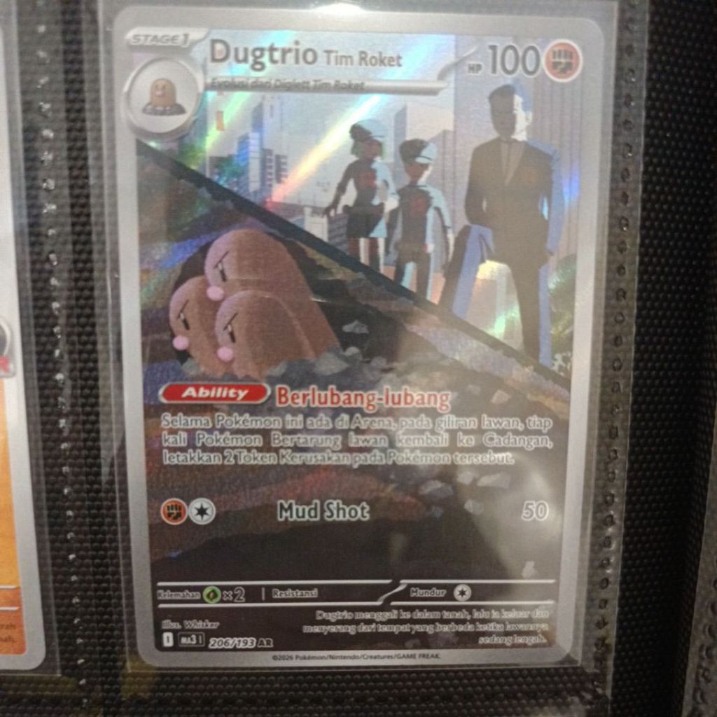 DUGTRIO TIM ROKET 206/193 AR