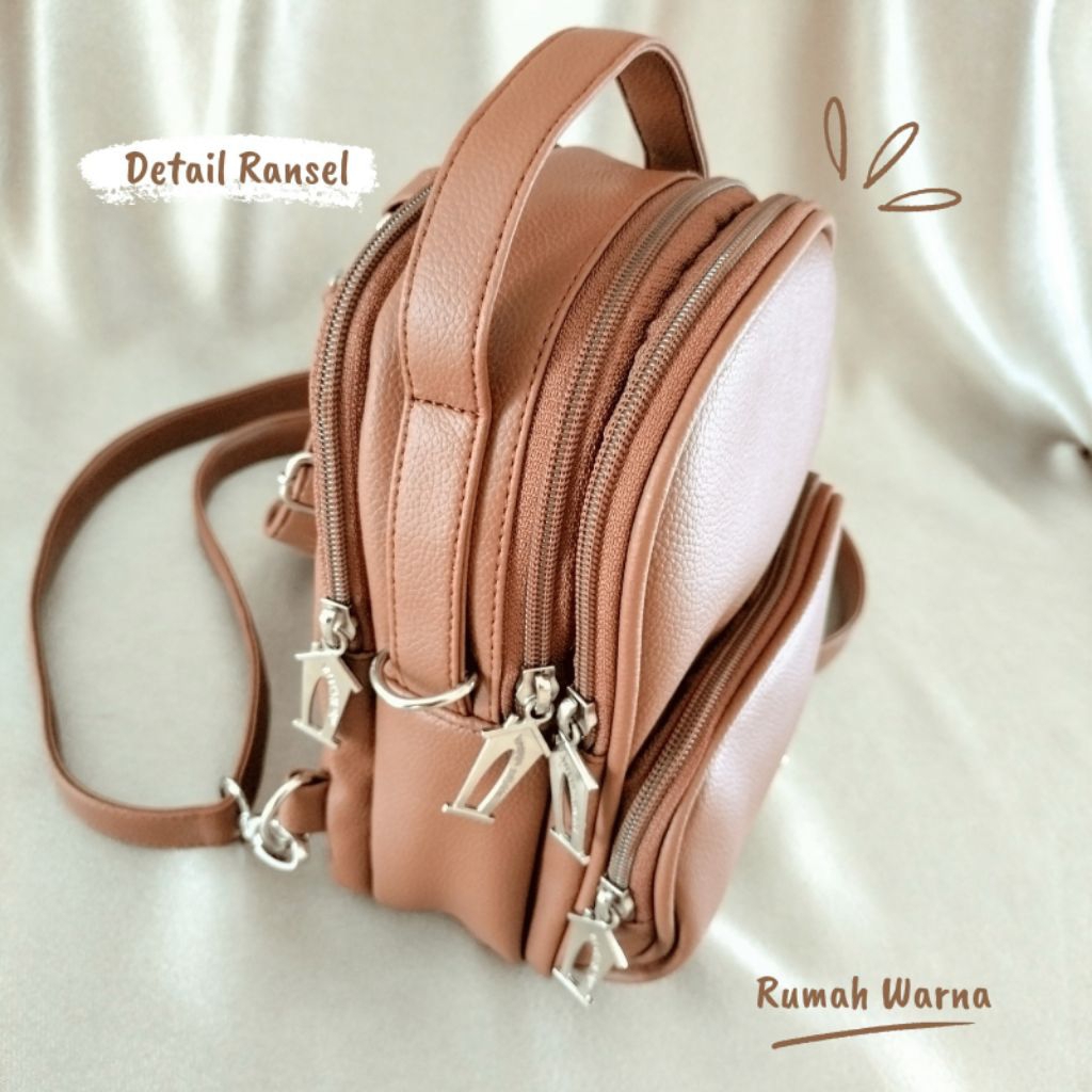 Tas Ransel Humaira by Rumah Warna Tas wanita tas ransel wanita