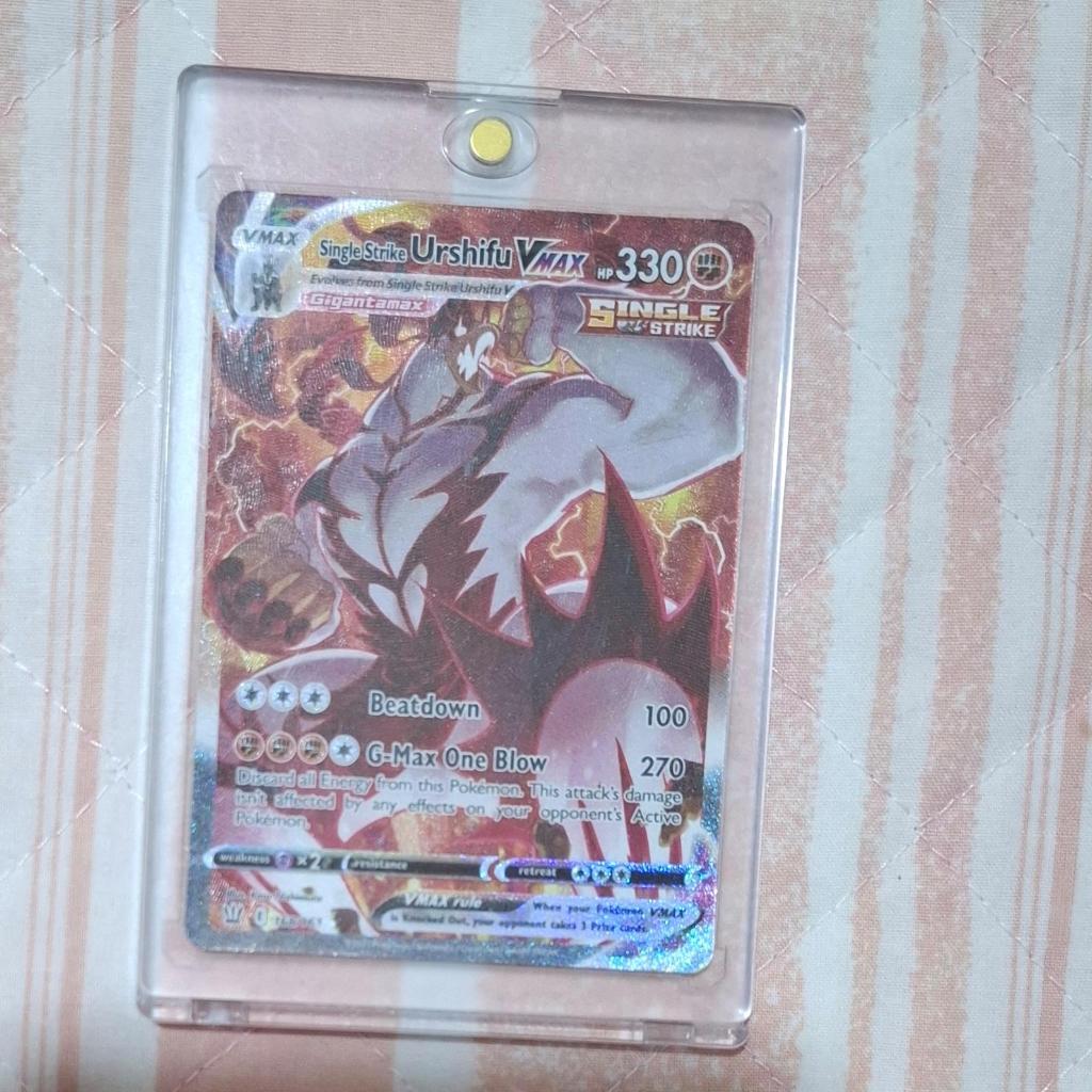Urshifu VMax Kartu Pokemon Battle Styles Single Strike 168/163 Alt Art Secret
