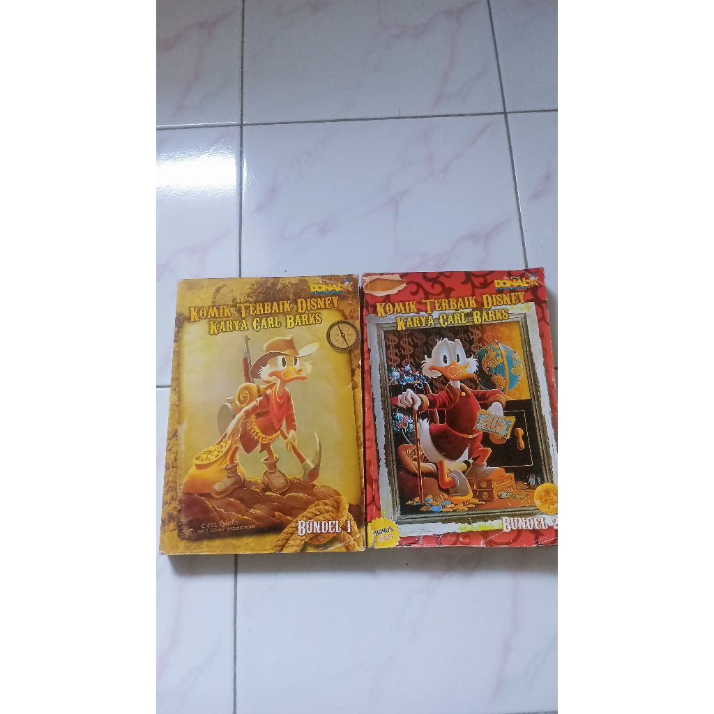 Komik Terbaik Disney Karya Carl Barks Bundel 1 & 2