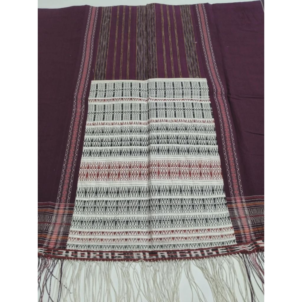 Ulos ragi hidup / Ulos paccamot pakaian adat batak toba