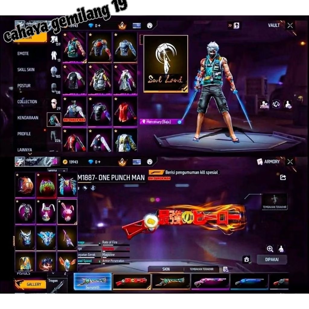 PALING DICARII AKUN FREE FIRE SULTAN TERLARIS SPEK LENGKAP SG.OLD,SEASON,ELITPASS