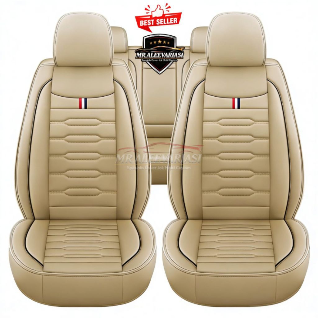 Sarung Jok Mobil Honda Brio Rs 2018 - 2025 Brio Satya 2015-2025 Fullseat 2 Baris Jok Depan-Belakang