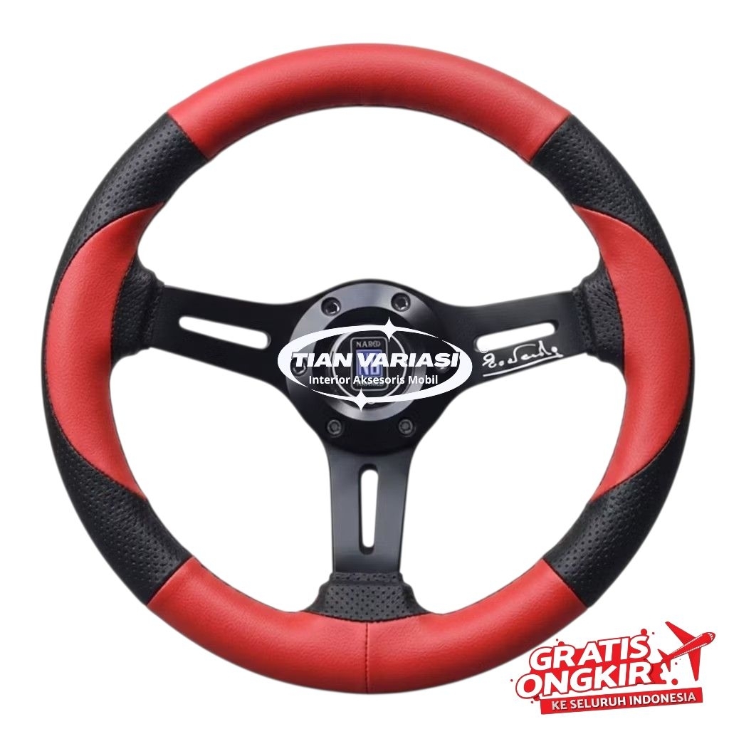 sarung stir Momo, coverstir Racing, 14 INCH, bungkus pelindung stir sparco 14 INCH, bahan berkualita