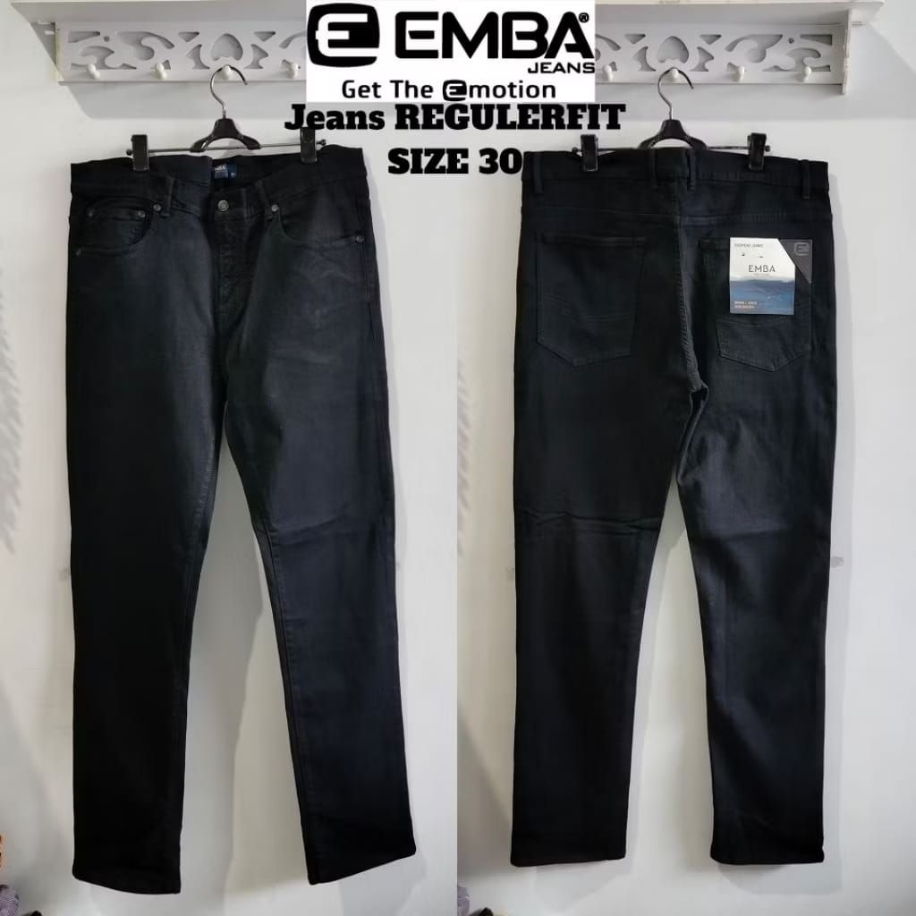 TERLARIS CELANA PANJANG PRIA  EMBA ORIGINAL SIZE 30