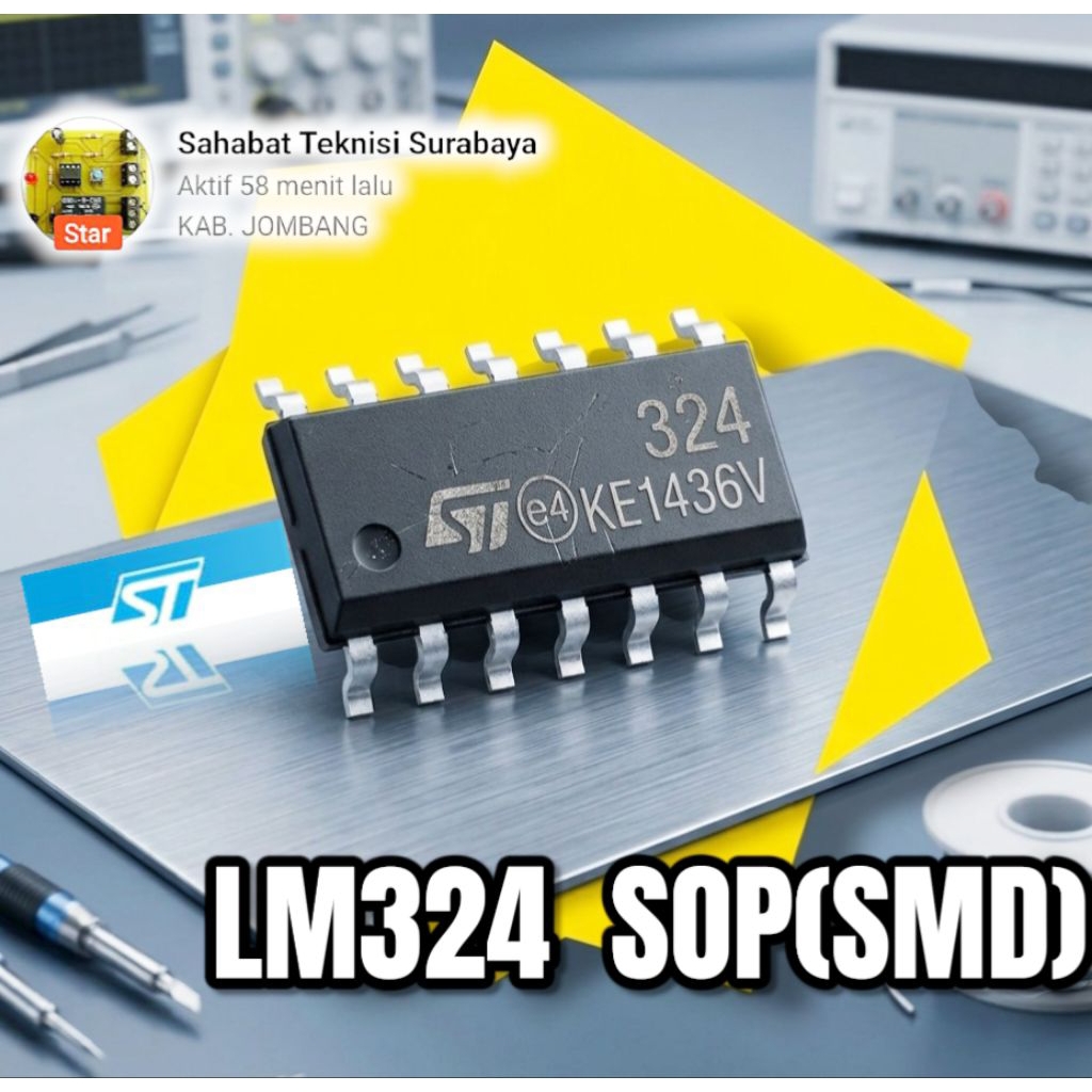 LM324 SOP LM324 SMD - ST original