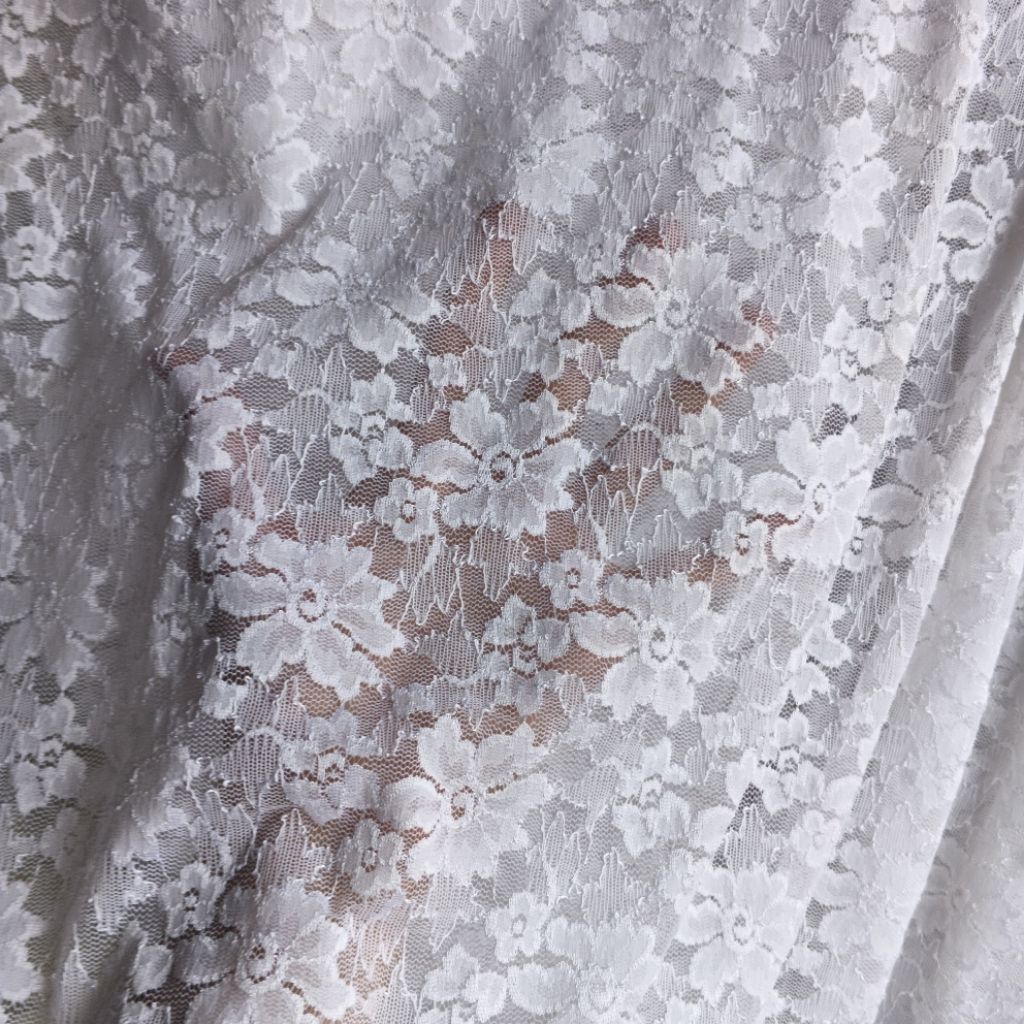 Kain Brokat Premium [0,5meter] - kain brokat stretch motif halus lembut - bahan brokat street lembut